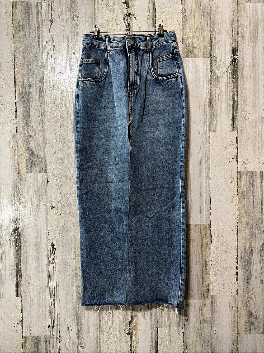 mais um Straight Leg Jeans Blue Waist 36